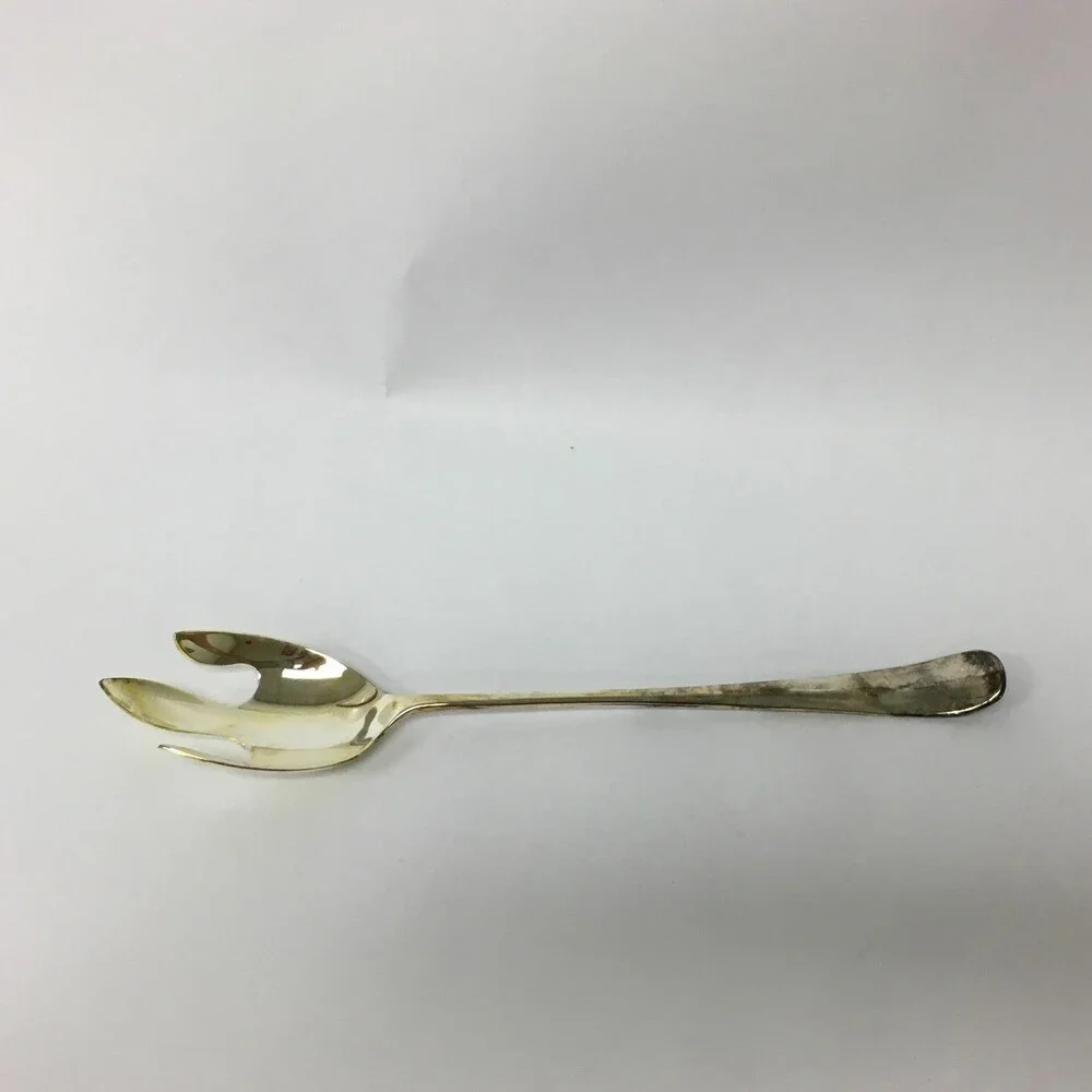Silver-Plate Serving Set Piece - Silver